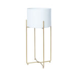Lillepostament DEIA WHITE L