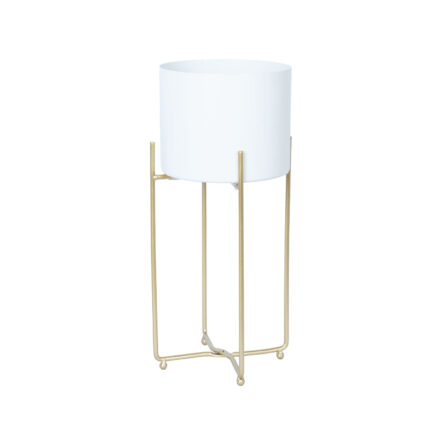 Lillepostament DEIA WHITE M