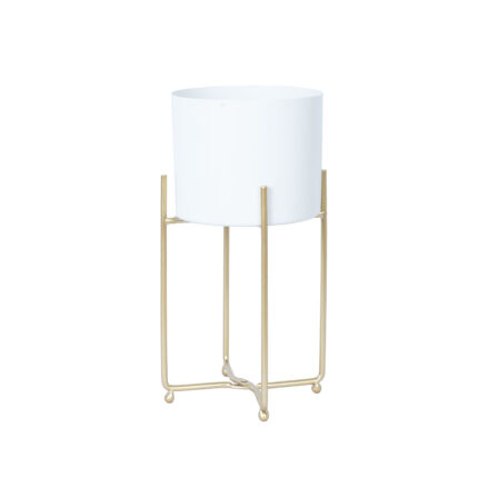 Lillepostament DEIA WHITE S