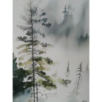 Seinapilt WALLY 45x60cm, udune mets - Pilt 2