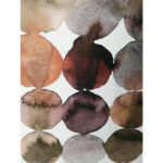 Seinapilt WALLY 60x60cm, pruunid abstrak - Pilt 2