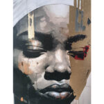 Seinapilt WALLY 60x80cm, kuldne 1 - Pilt 2