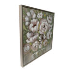 Seinapilt WALLY 60x60cm, valged õied - Pilt 3