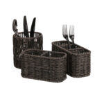Tops BASILE 23x9xH10cm, tumepruun - Pilt 2