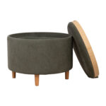Tumba/laud HIRO D56xH42.5cm, roheline, panipaigaga - Pilt 2