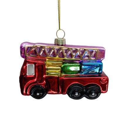 Jõuluehe JOY FIRETRUCK 10cm