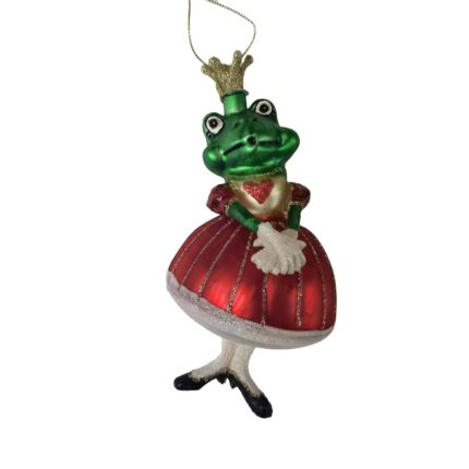 Jõuluehe JOY FROG QUEEN 14cm