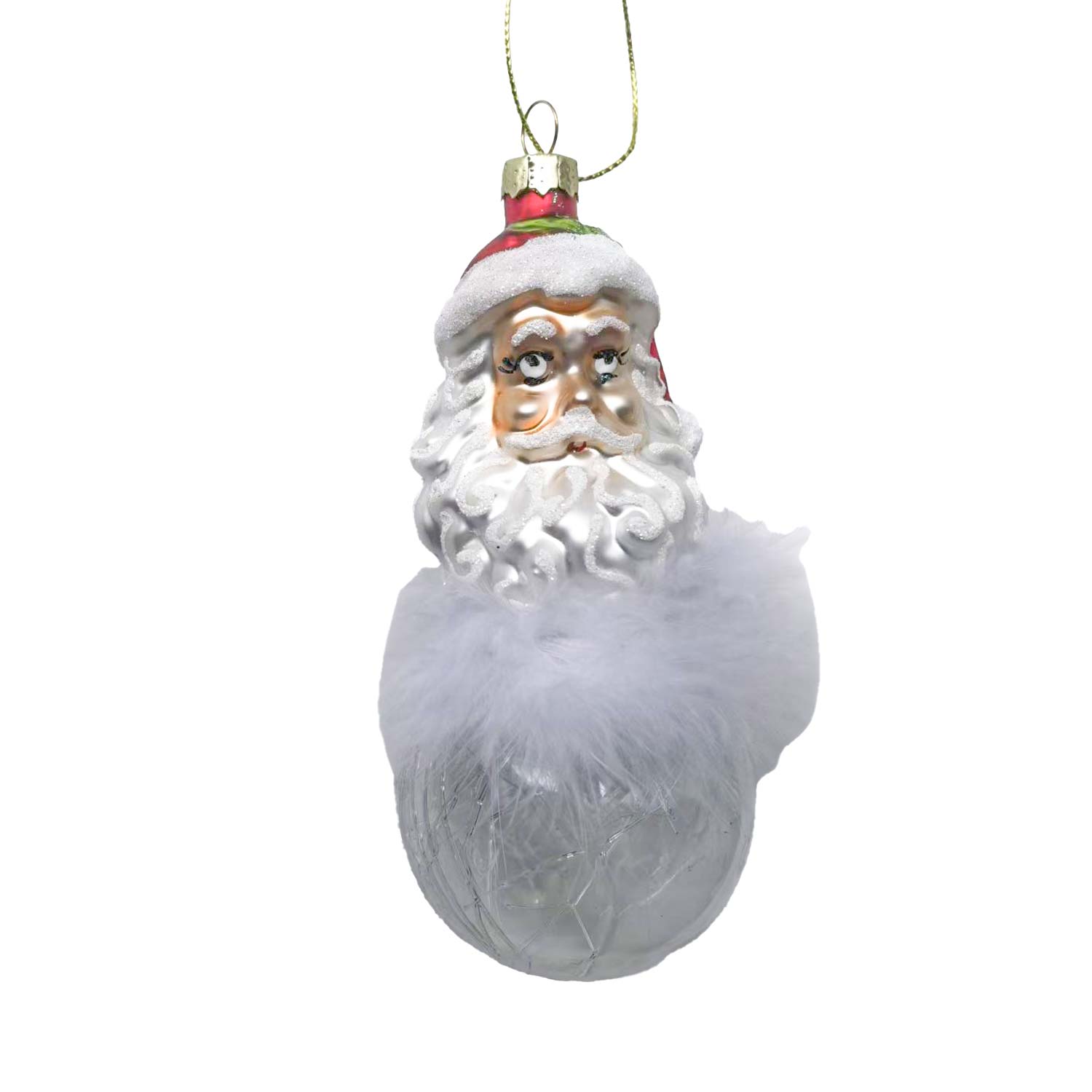 89053 Jõuluehe JOY SANTA BALL 14cm