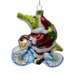 Jõuluehe JOY CROCODILE BIKE 11.7cm