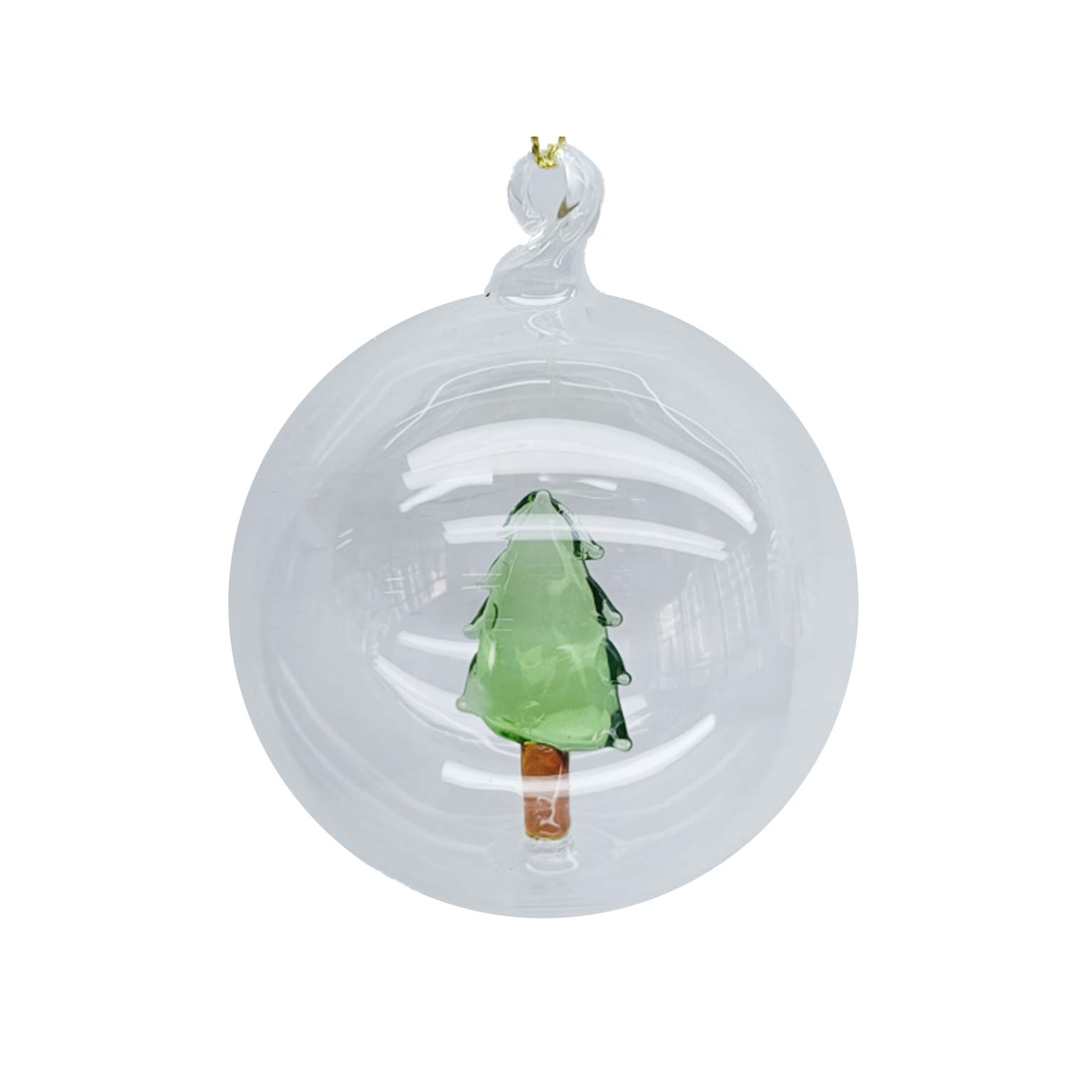 89072 Jõuluehe JOY TREE GLASS D8cm