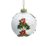 Jõuluehe JOY WHITE D8cm