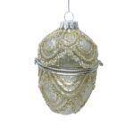 Jõuluehe JOY EGG CHAMPAGNE 9.5cm