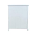 Kummut MELDON_80x35xH103cm, valge - Pilt 6