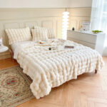 Pleed MIMOSA XL 200x230cm, valge - Pilt 2