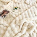 Pleed MIMOSA XL 200x230cm, valge - Pilt 4