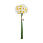 Kunstlill FLOWERLY H40cm 6tk nartsissid kimbus