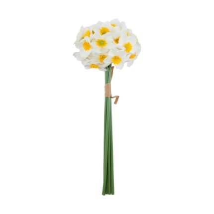 Kunstlill FLOWERLY H40cm 6tk nartsissid kimbus