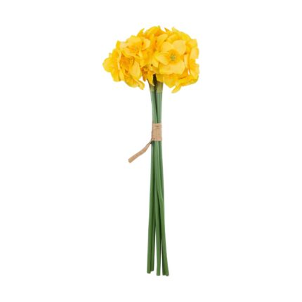 Kunstlill FLOWERLY H40cm 6tk nartsissid kimbus
