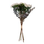 Kunstlill FLOWERLY H26cm 4tk roosid kimbus, mix - Pilt 2