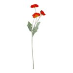 Kunstlill FLOWERLY moon, punane või oranž, mix - Pilt 2