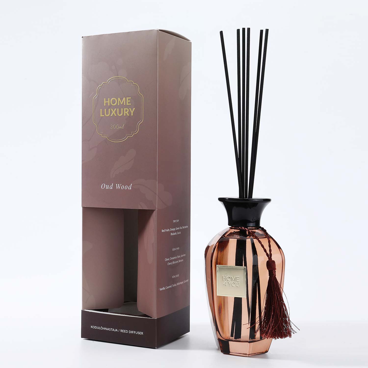 89400 Kodulõhnastaja HOME LUXURY 300ml Oud Wood
