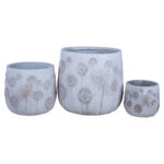 Lillepott SUNNY FLORE D45xH41cm, valge - Pilt 2