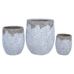 Lillepott SUNNY DESERT D24xH29cm, valge - Pilt 2