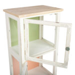 Vitriinkapp BIANCA 51x35xH129cm, antiikvalge - Pilt 5