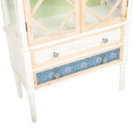 Vitriinkapp BIANCA 78x35xH162cm, antiikvalge - Pilt 6