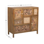 Kummut ZARA 80x36xH79cm, pruun - Pilt 7