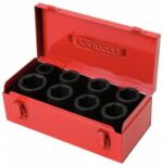 Löökpadrunite komplekt 3/4´´, 8osa, 24-36mm, pikad, KS Tools - Pilt 3