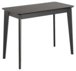Kirjutuslaud ROXBY 100x50xH75cm, must - Pilt 3