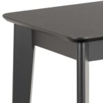 Kirjutuslaud ROXBY 100x50xH75cm, must - Pilt 5