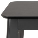 Kirjutuslaud ROXBY 100x50xH75cm, must - Pilt 7