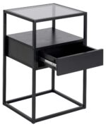 Öökapp RANDOLF 40x35xH60cm, must - Pilt 3