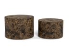 Diivanilauad 2tk DICE D58xH40cm, D50xH33cm, pruun - Pilt 2