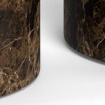 Diivanilauad 2tk DICE D58xH40cm, D50xH33cm, pruun - Pilt 6