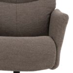 Tugitool LONDON recliner jalatoega, hall - Pilt 6