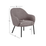 Tugitool SPENCER pruunikashall - Pilt 7