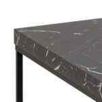 Diivanilaud BAROSSA 110x55xH45cm, must - Pilt 3
