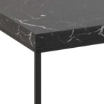 Diivanilaud BAROSSA 110x55xH45cm, must - Pilt 4
