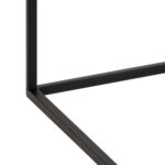 Diivanilaud BAROSSA 110x55xH45cm, must - Pilt 5