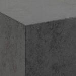 Diivanilauad 2tk DICE 58x58xH40cm, 50x50xH33cm, must - Pilt 3