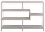 Riiul SEAFORD 114x35xH78cm, avatud, hall - Pilt 2