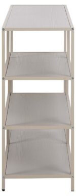 Riiul SEAFORD 114x35xH78cm, avatud, hall - Pilt 3