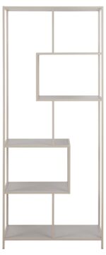 Riiul SEAFORD 77x35xH185cm, avatud, hall - Pilt 2