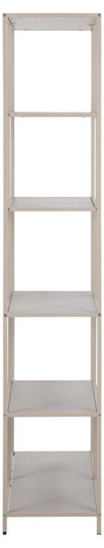 Riiul SEAFORD 77x35xH185cm, avatud, hall - Pilt 3