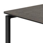 Diivanilauad 2tk KATRINE 50x50xH55cm, 43x43xH50cm, must - Pilt 4