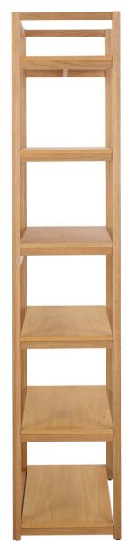 Riiul LUDZA 80x40xH199,2cm, naturaalne - Pilt 3