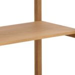 Riiul LUDZA 80x40xH93,3cm, naturaalne - Pilt 5